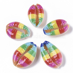 Perle di conchiglia naturale stampate&nbsp;X-SSHEL-R047-01-A05