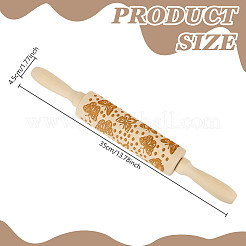 Nudelholz aus Holz&nbsp;AJEW-WH0819-008B