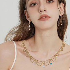 120 Stück 30 Stile Chip Edelstein Charms&nbsp;PALLOY-HY00045