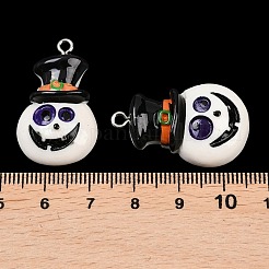 Colgantes de resina opaca de halloween&nbsp;RESI-XCP0002-38C