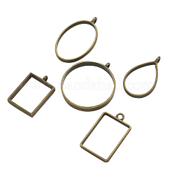 Lunette arrière en alliage gros pendentifs&nbsp;PALLOY-TA0001-26AB