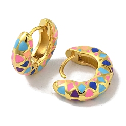 Clous d'oreilles en laiton&nbsp;EJEW-R162-08G