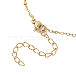 Herstellung von Kabelketten und Satellitenkettenarmbändern aus Edelstahl 304&nbsp;AJEW-JB01479