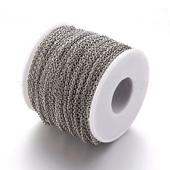 Chaînes de câbles en acier inoxydable 304 résistant au ternissement&nbsp;CHS-R003-0.6mm