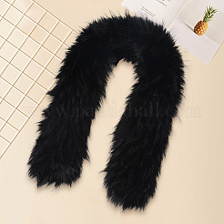1 Stück Chenille-Stickbesatz aus Kunstfell zum Nähen&nbsp;FIND-GF0008-45D
