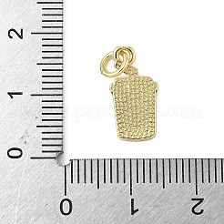 Messing Emaille Anhänger / charms&nbsp;KK-C110-14B-01G