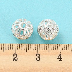 Perline zirconi micro pave  in ottone&nbsp;KK-H452-26S