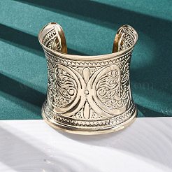 Brazaletes de aleación para niñas y mujeres&nbsp;AJEW-A063-03G