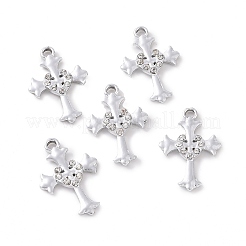 Legierung Kristall Strass Anhänger&nbsp;ALRI-C008-43P