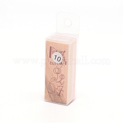 Francobolli di legno&nbsp;AJEW-WH0018-64J