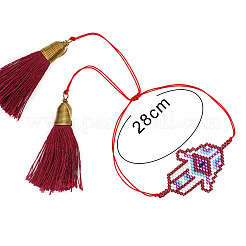 Gliederarmbänder aus Glasperlen&nbsp;AU4497-1