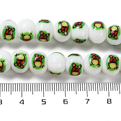 Stampa di perle di vetro per la realizzazione di collane e bracciali&nbsp;GLAA-B020-02A-04
