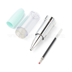 Lippenstiftform leere Tube Kugelschreiber mit schwarzer Tinte&nbsp;DIY-H123-A02