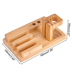 Support de bureau en bois&nbsp;AJEW-WH0176-21