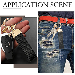 2 sac de porte-clés en alliage de fibres&nbsp;KEYC-SC0001-93