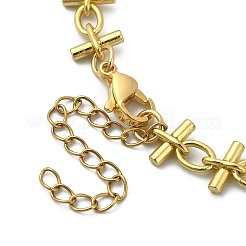 Cadenas de eslabones hechos a mano de latón&nbsp;AJEW-TA00005