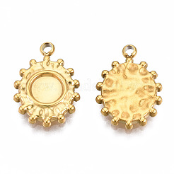 Pendentif en acier inoxydable 304 avec placage ionique (IP) et émail&nbsp;STAS-N097-221LG