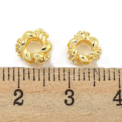 Cremagliera in ottone placcatura perline zirconi&nbsp;KK-L215-315B-G