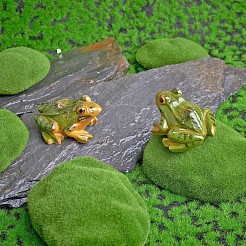 8 statue de jardin animal en résine.&nbsp;JX165A