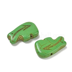 Perline turchesi sintetiche tinte&nbsp;GG-CBA79F7-01D