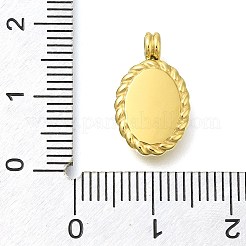 Ionenbeschichtung (IP) 304 Edelstahl Pflastern natürliche Muschel Anhänger&nbsp;STAS-B075-34G