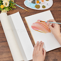 Beschichtetes Canvas aus Leinenmischung&nbsp;DRAW-WH0002-01
