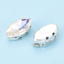 Coudre des perles montées en strass&nbsp;KK-T071-02A