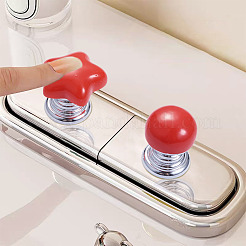 4 Stück 4 Arten Toilettentankknopf aus Kunststoff&nbsp;AJEW-TA0003-59