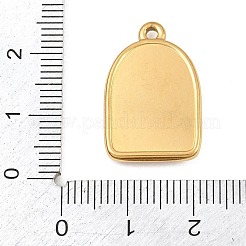 Pendenti in acciaio inossidabile 304 stampati&nbsp;SA-CBA7467-01B-G
