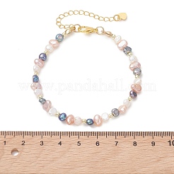 Armbänder aus natürlichen Süßwasser-Zuchtperlen für Damen&nbsp;BJEW-JB13773