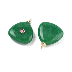 Gefärbt natürliche Malaysia Jade Anhänger&nbsp;KK-C251-01C-03