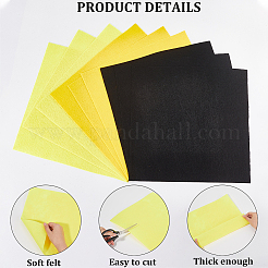 4 ensemble de tissu non tissé 3 couleurs&nbsp;DIY-CP0012-12B