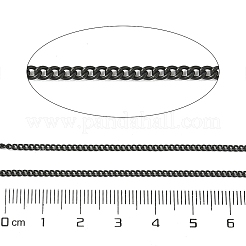 Catene a maglie in acciaio inossidabile 304 placcate ioni (ip)&nbsp;CHS-L001-59-0.5mm-B