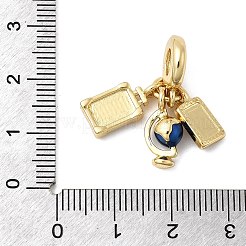 Messing emaille europäische baumeln charme&nbsp;KK-C137-12G