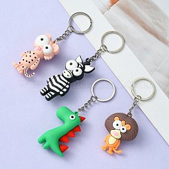 Schlüsselanhänger aus PVC-Kunststoff&nbsp;KEYC-YW0001-14