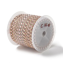 Cordon en polycoton à 4 brin avec fil métallique&nbsp;OCOR-Z003-C16