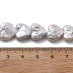 Natürliche Barock Keshi Perlen Stränge&nbsp;PEAR-P064-10C-01A