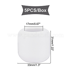 Portacandele in porcellana&nbsp;DJEW-WH0015-24