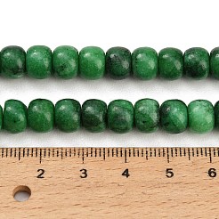 Teñidos naturales blancas abalorios de jade hebras&nbsp;GG-CBAA20A-01A-07