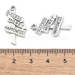 Pendentif en alliage de style tibétain&nbsp;TIBE-H142-13AS