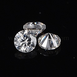 Pierres de moissanite en vrac de couleur blanche d&nbsp;RGLA-WH0016-01P
