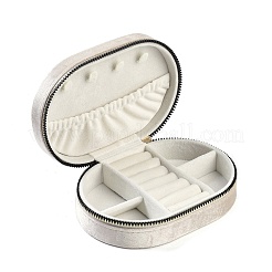 Aufbewahrungsboxen für Schmucksets aus italienischem Samt mit Reißverschluss&nbsp;CON-G023-10F