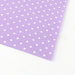 Polka dot muster gedruckt vlies stickerei nadelfilz für diy handwerk&nbsp;DIY-R059-M