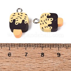 Pendentifs en pâte polymère manuels&nbsp;CLAY-Q253-07P-02