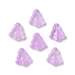 Perles de verre teintes et chauffées&nbsp;GLAA-B009-02