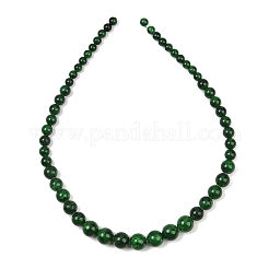 Rangs de perles de jade mashan naturel de taille dégressive&nbsp;GG-CBA2AE1-A08-A