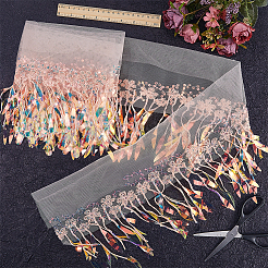 Polyester-Quasten-Spitzenband&nbsp;OCOR-WH20006-02A-01
