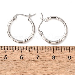 Rhodinierte Creolen aus 925 Sterlingsilber&nbsp;JE835A-02