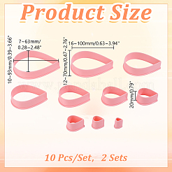 Pp Kunststoff-Ausstecher&nbsp;DIY-WH0504-927