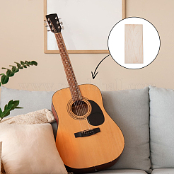 Unbehandelter Gitarrenkopf aus Holz&nbsp;DIY-WH0816-081